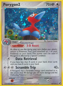 Porygon2, Unseen Forces No. 12 Holo