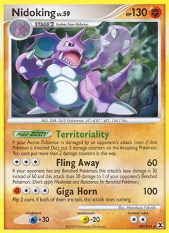 Nidoking, Rising Rivals Nº 29 Normal