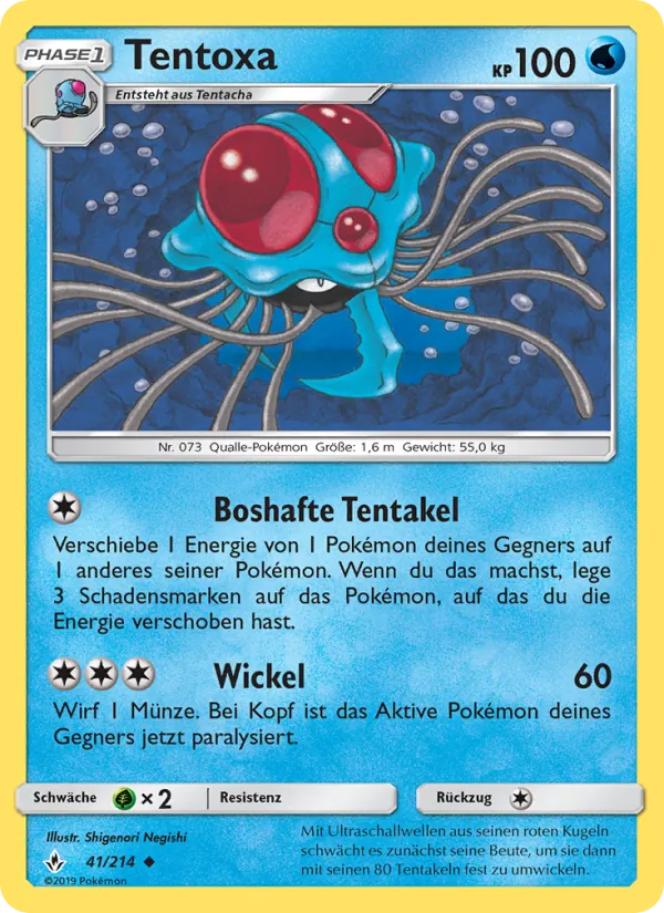 Tentoxa, Kräfte im Einklang No. 41