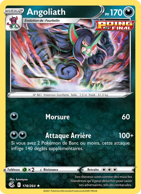 Angoliath, Poing de Fusion No. 178