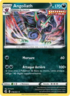 Angoliath, Poing de Fusion No. 178 Holo