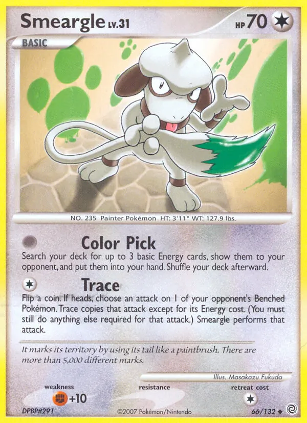 Smeargle, Secret Wonders No. 66