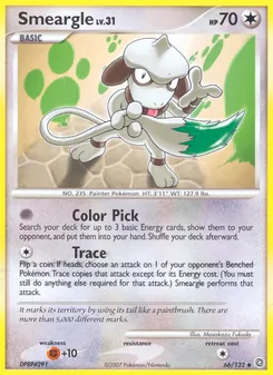 Smeargle, Secret Wonders Nº 66 Normal