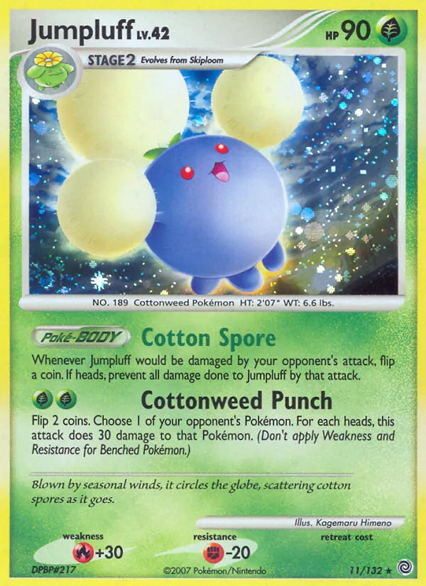 Jumpluff, Secret Wonders No. 11