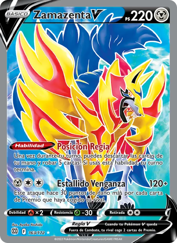 Zamazenta V, Astros Brillantes No. 163