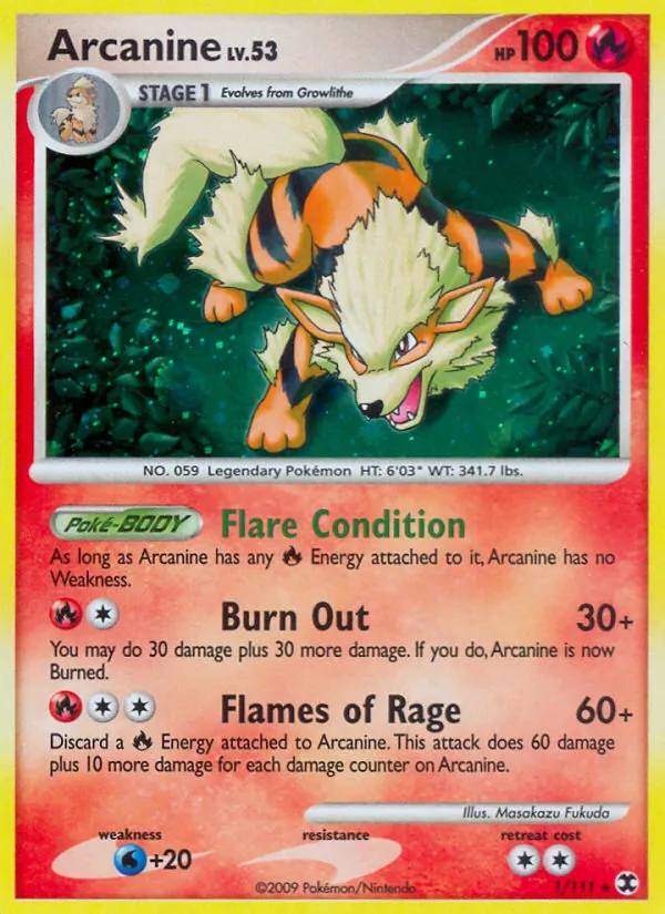 Arcanine, Rising Rivals No. 1