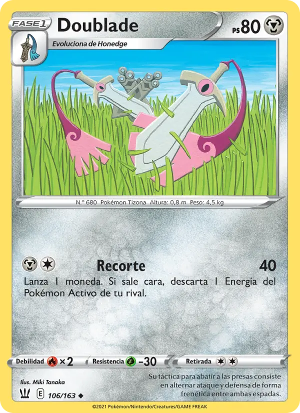 Doublade, Estilos de Combate No. 106