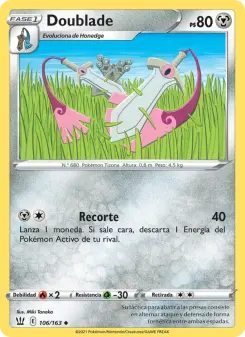 Doublade, Estilos de Combate Nº 106 Normal