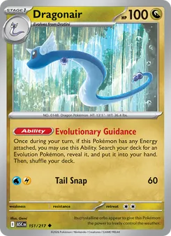 Dragonair, Ascended Heroes No. 151 Normal