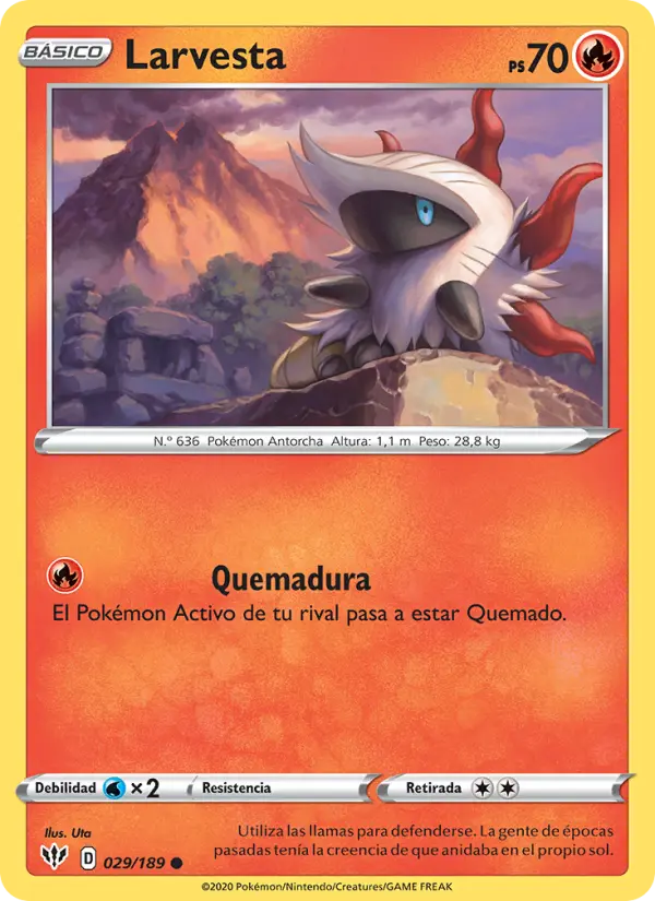Larvesta, Oscuridad Incandescente No. 29
