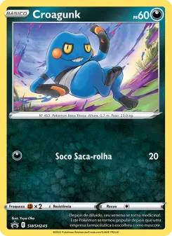 Croagunk, SPSC Promo Nº SWSH245 Normal