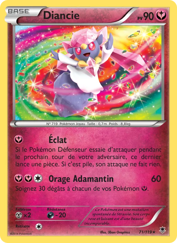 Diancie, Vigueur Spectrale No. 71