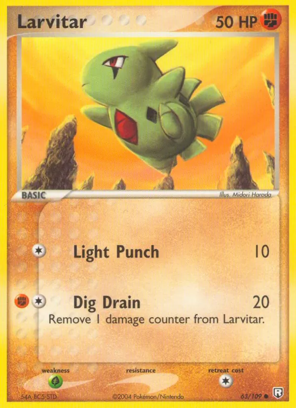 Larvitar, Team Rocket Returns Nº 63