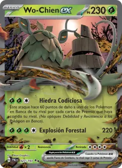 Wo-Chien ex, Evoluciones en Paldea No. 027 Holo