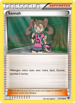 Sannah, XY Nº 127 Normal