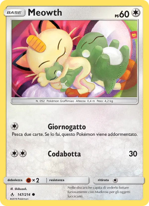 Meowth, Legami Inossidabili No. 147
