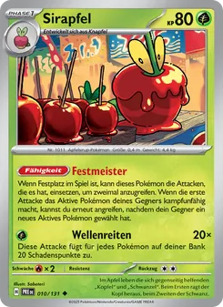 Sirapfel, Prismatische Entwicklungen Nº 010 Normal