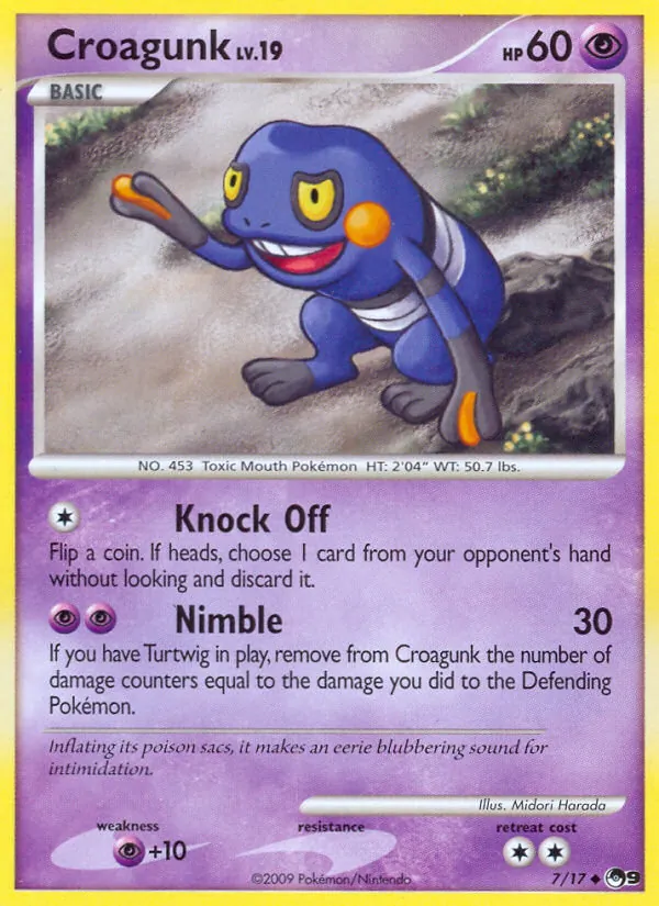 Croagunk, POP Series 9 Nº 7