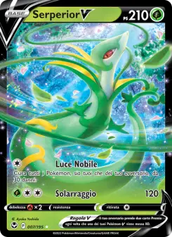 Serperior V, Tempesta Argentata No. 007 Holo
