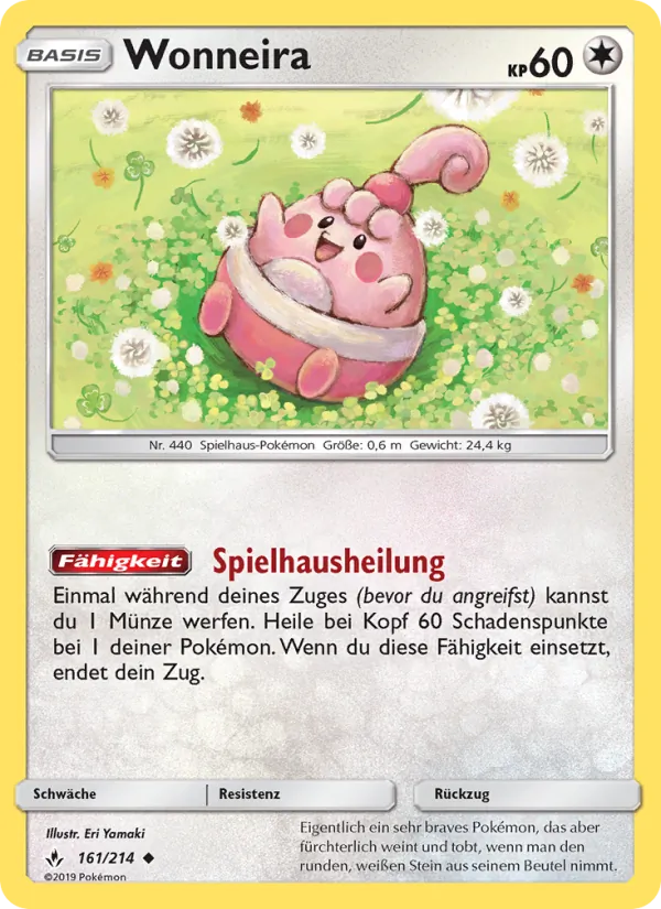 Wonneira, Kräfte im Einklang Nº 161