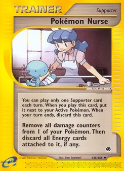 Pokémon Nurse, Expedition Base Set No. 145 Normal