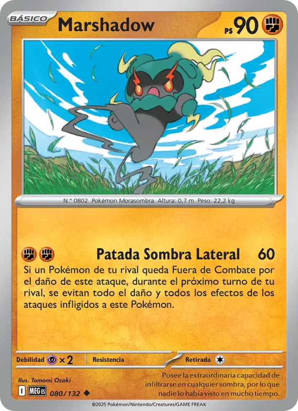 Marshadow, Megaevolución No. 080
