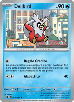 Delibird, Caos Nascente Nº 018 Normal