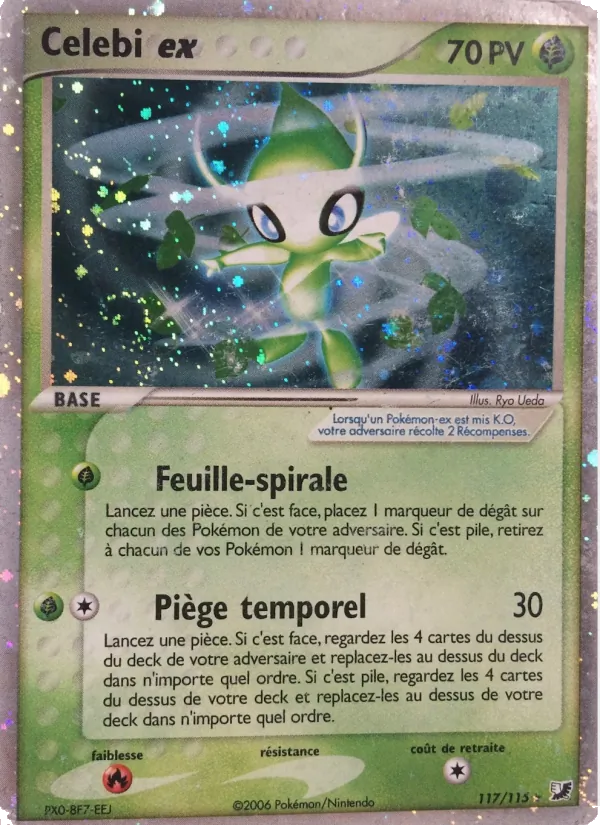 Celebi ex, EX Forces Cachées No. 117