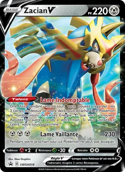 Zacian V, Promo SWSH Nº SWSH018 Holo