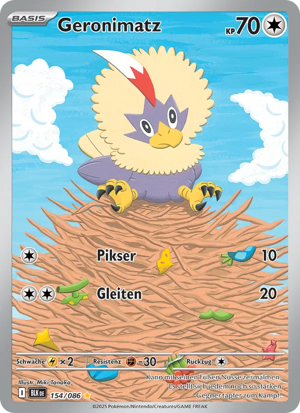 Geronimatz, Schwarze Blitze Nº 154