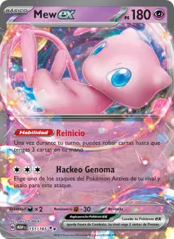Mew ex, 151 No. 151 Holo