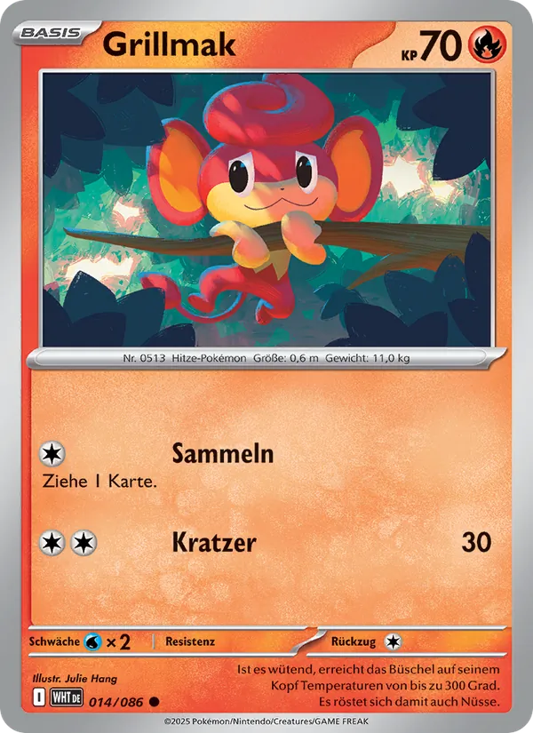 Grillmak, Weiße Flammen Nº 014