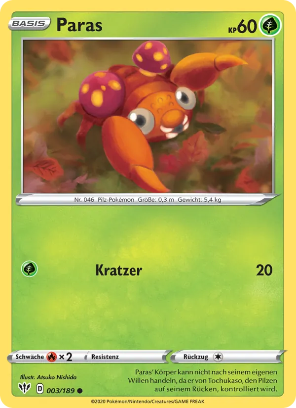 Paras, Flammende Finsternis Nº 3
