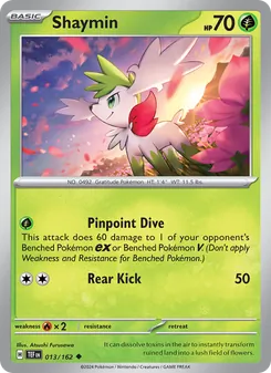 Shaymin, Temporal Forces Nº 013 Normal