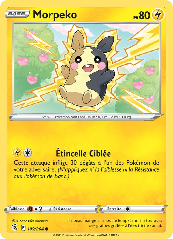 Morpeko, Poing de Fusion No. 109