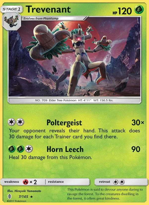 Trevenant, Guardians Rising No. 7