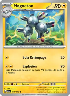 Magneton, Escarlata y Púrpura No. 064 Normal