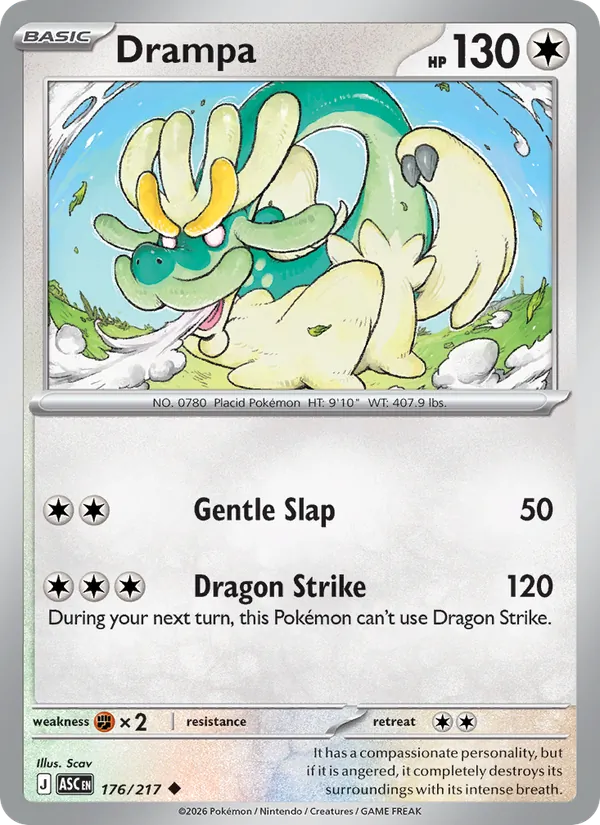 Drampa, Ascended Heroes No. 176