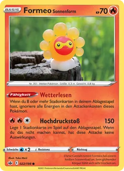 Formeo Sonnenform, Schaurige Herrschaft No. 22 Normal