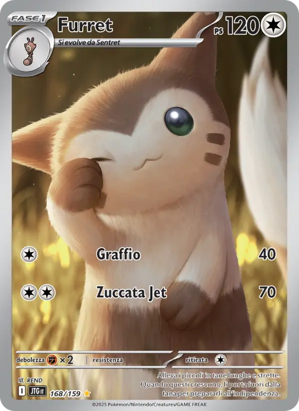 Furret, Avventure Insieme No. 168