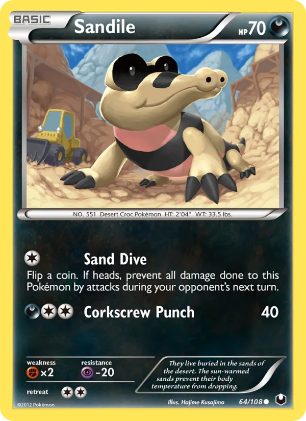 Sandile, Dark Explorers Nº 64