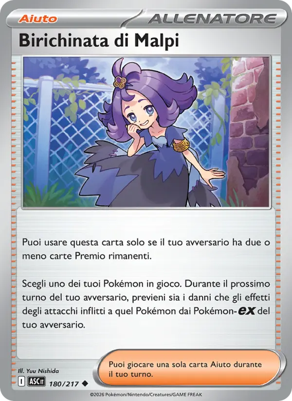 Birichinata di Malpi, Ascesa Eroica Nº 180