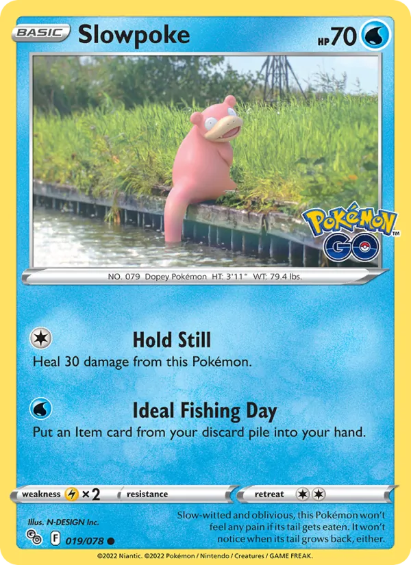 Slowpoke, Pokémon GO Nº 019