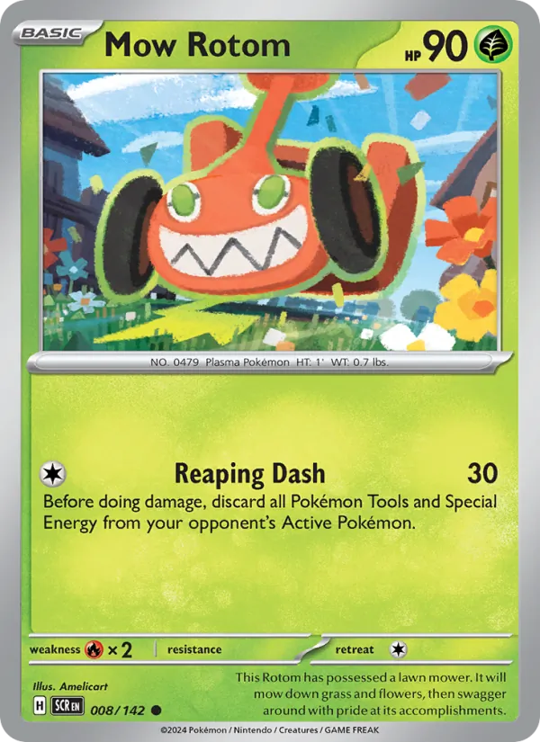 Mow Rotom, Stellar Crown Nº 008