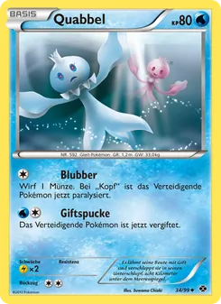 Quabbel, Kommende Schicksale Nº 34 Normal
