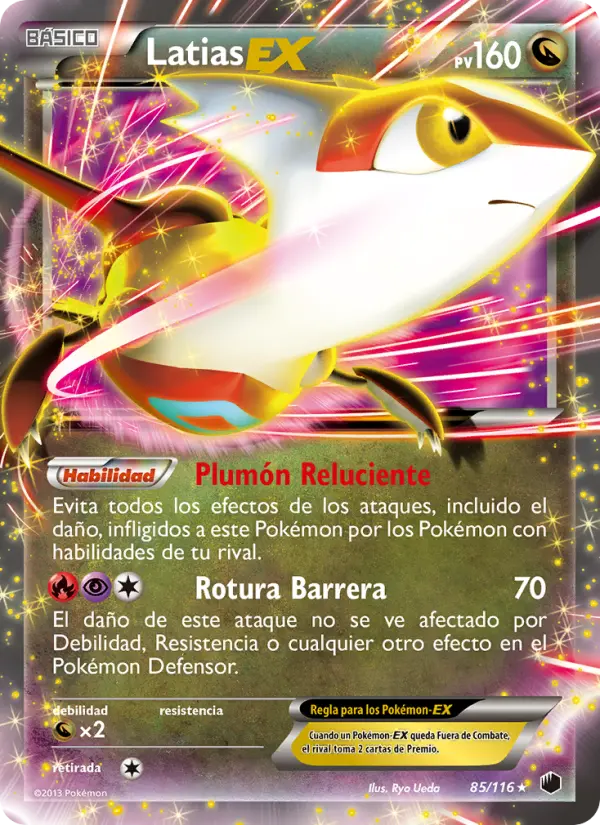 Latias-EX, Glaciación Plasma Nº 85