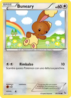 Buneary, Fuoco Infernale No. 84 Normal