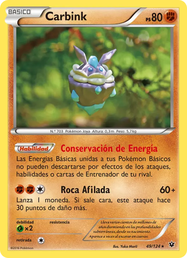 Carbink, Destinos Enfrentados Nº 49
