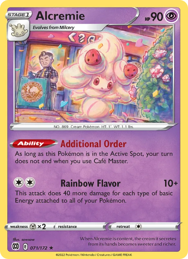 Alcremie, Brilliant Stars No. 071