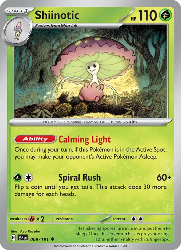 Shiinotic, Surging Sparks No. 009